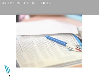 Università a  Piqua