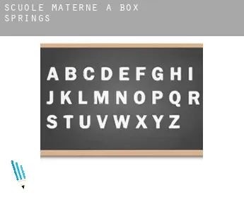 Scuole materne a  Box Springs