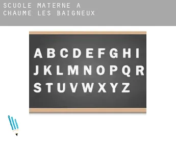 Scuole materne a  Chaume-lès-Baigneux