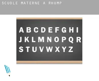 Scuole materne a  Rhump