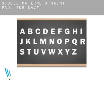 Scuole materne a  Saint-Paul-sur-Save