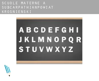 Scuole materne a  Powiat krośnieński (Subcarpathian Voivodeship)