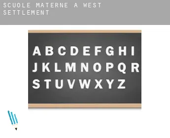 Scuole materne a  West Settlement