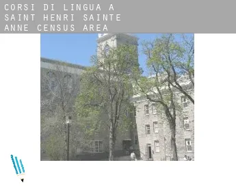 Corsi di lingua a  Saint-Henri-Sainte-Anne (census area)