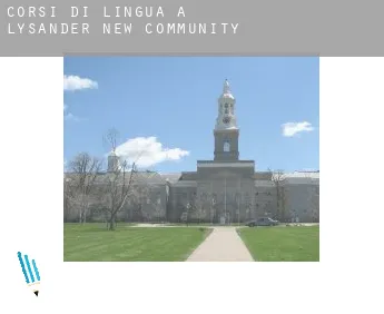 Corsi di lingua a  Lysander New Community