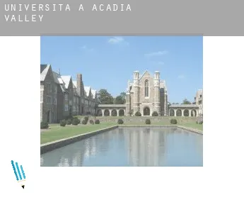 Università a  Acadia Valley