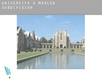 Università a  Marlen Subdivision