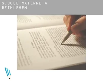 Scuole materne a  Bethlehem