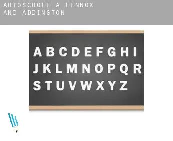 Autoscuole a  Lennox and Addington