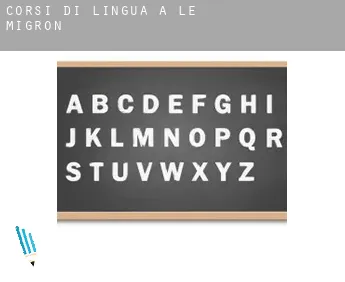 Corsi di lingua a  Le Migron