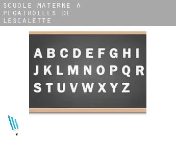 Scuole materne a  Pégairolles-de-l'Escalette