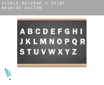 Scuole materne a  Saint-Nazaire-d'Acton