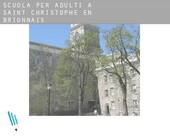 Scuola per adulti a  Saint-Christophe-en-Brionnais