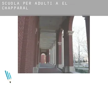 Scuola per adulti a  El Chapparal