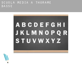 Scuola media a  Thorame-Basse