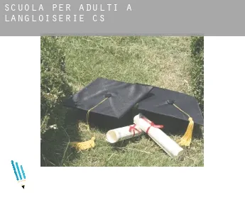 Scuola per adulti a  Langloiserie (census area)