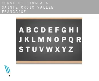 Corsi di lingua a  Sainte-Croix-Vallée-Française