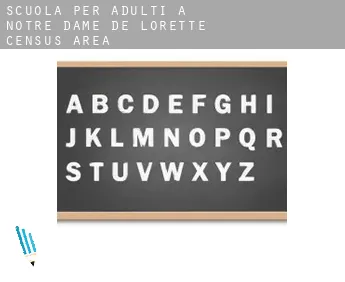 Scuola per adulti a  Notre-Dame-de-Lorette (census area)