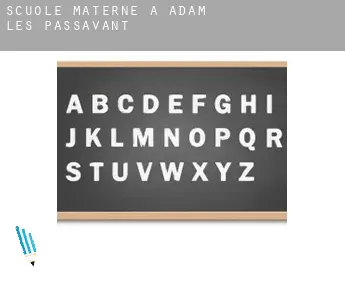 Scuole materne a  Adam-lès-Passavant