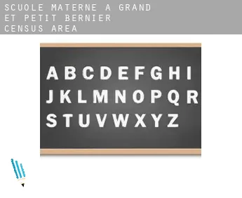 Scuole materne a  Grand-et-Petit-Bernier (census area)