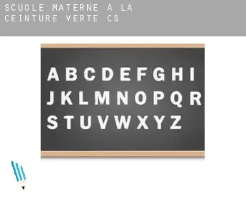 Scuole materne a  Ceinture-Verte (census area)