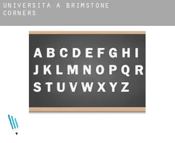 Università a  Brimstone Corners