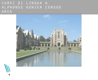 Corsi di lingua a  Alphonse-Génier (census area)