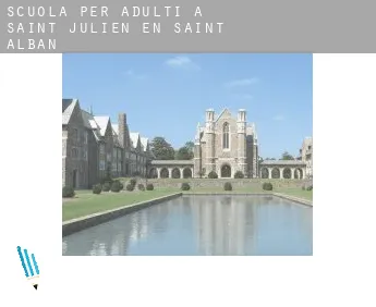 Scuola per adulti a  Saint-Julien-en-Saint-Alban