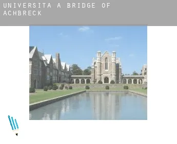 Università a  Bridge of Achbreck