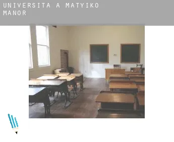 Università a  Matyiko Manor