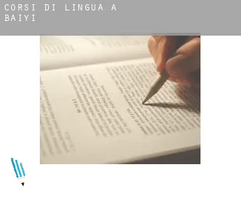 Corsi di lingua a Baiyi