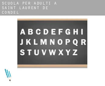 Scuola per adulti a  Saint-Laurent-de-Condel